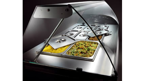 Display Cabinet Bain-Marie Heated