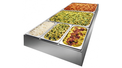 Drop-in Counters Heated