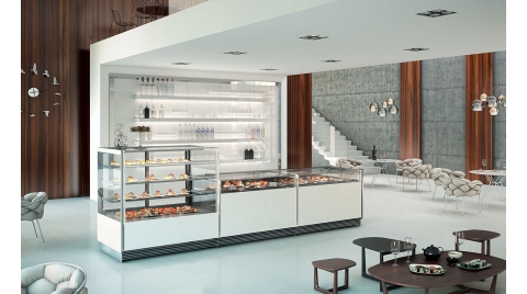 Frigomeccanica Pastry Display Cabinets
