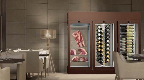 Wine showcases